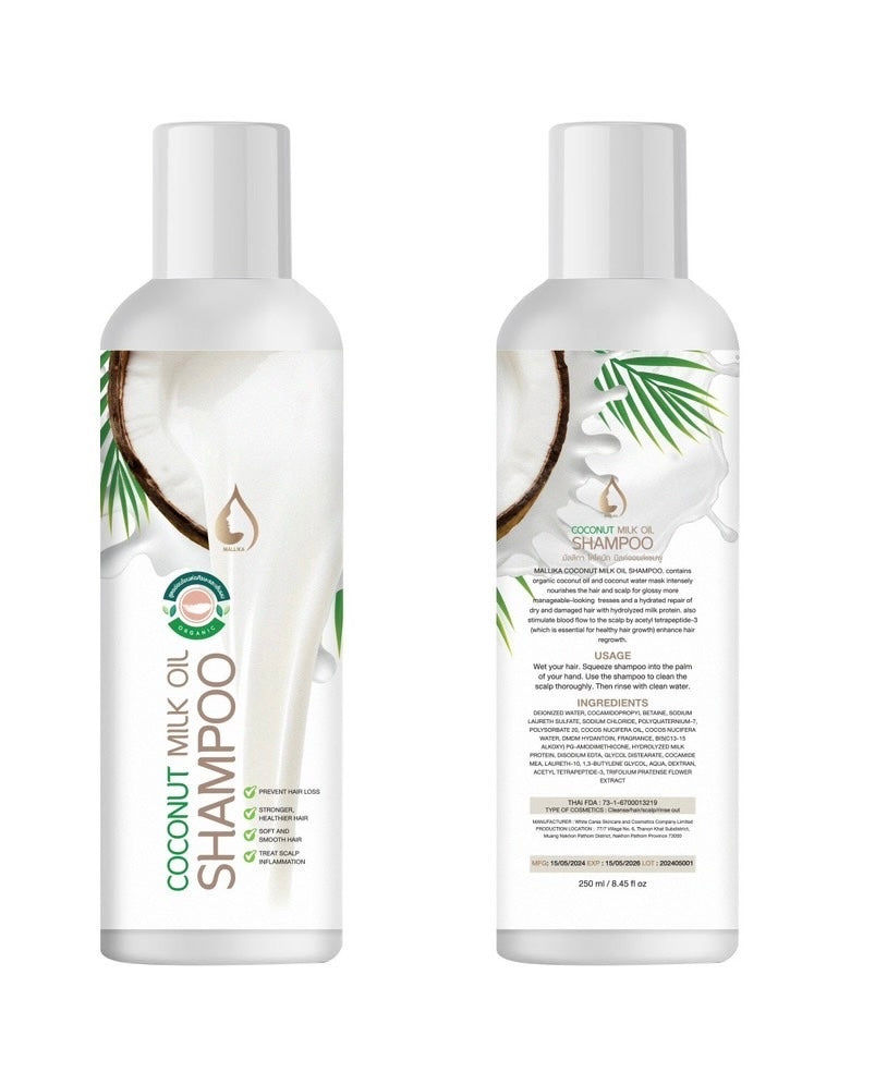 Coconut milk oil Hair shampoo 250ml