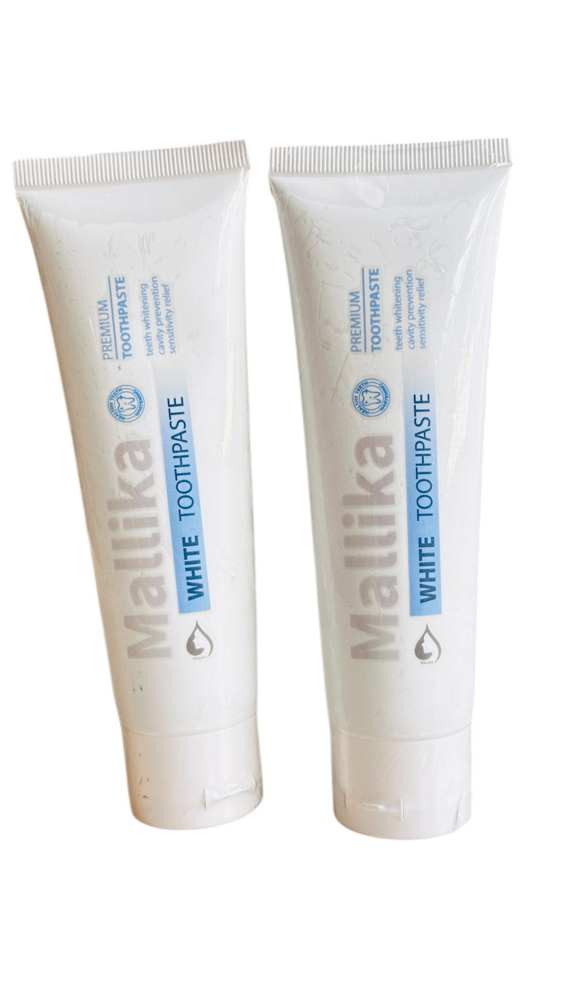 2 piece Mallika whitening premium toothpaste