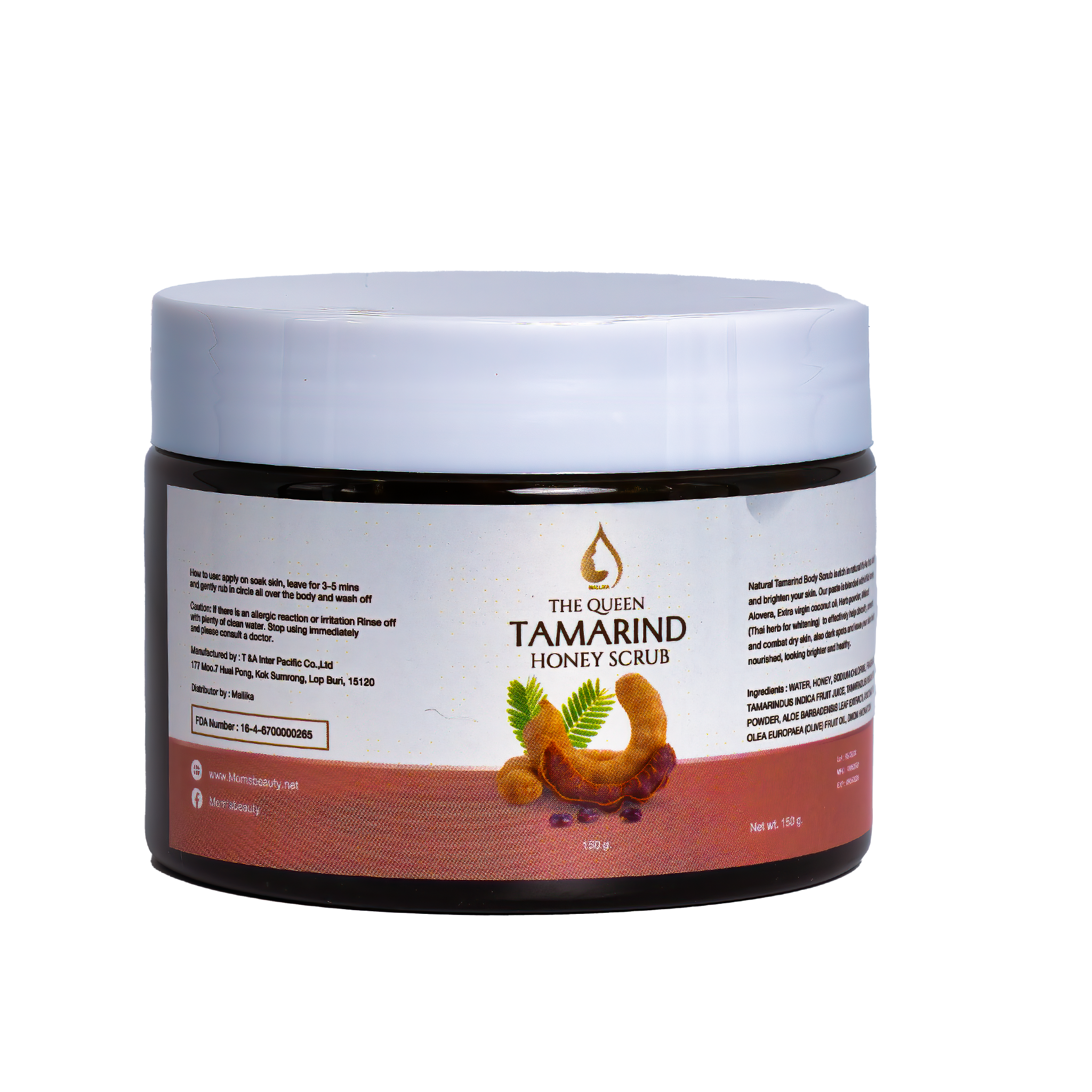 TAMARIND Honey scrub 150g